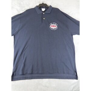 Champion‎ Super Bowl XXXIV 2000 Atlanta Georgia Polo Shirt Navy XXL VTG